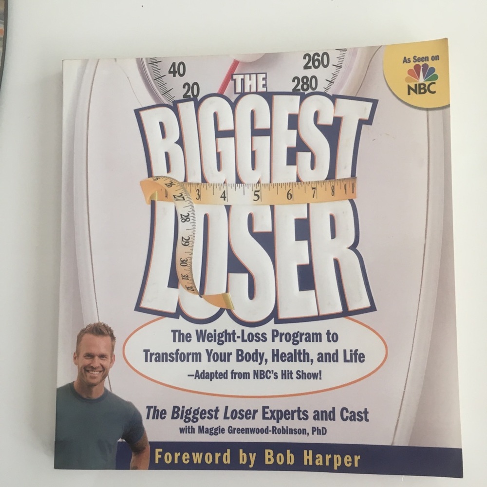 The Biggest Loser book. Transform your body to lose weight
